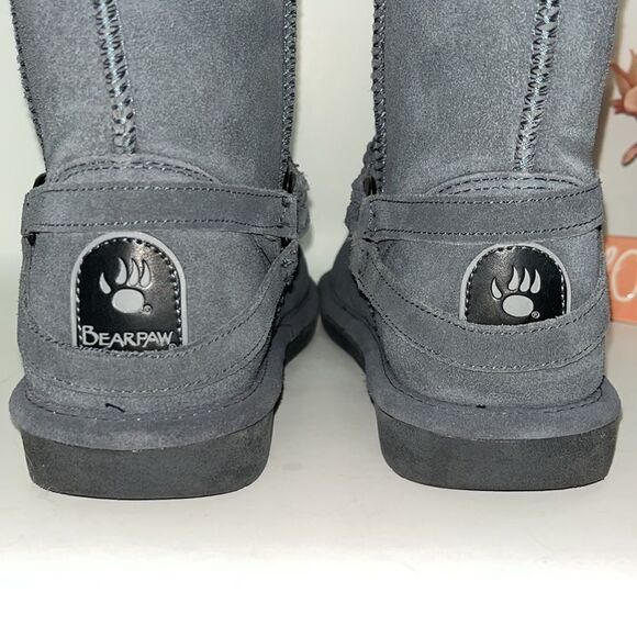BEARPAW Adele Belted Boots Size 7 - Picture 4 of 10